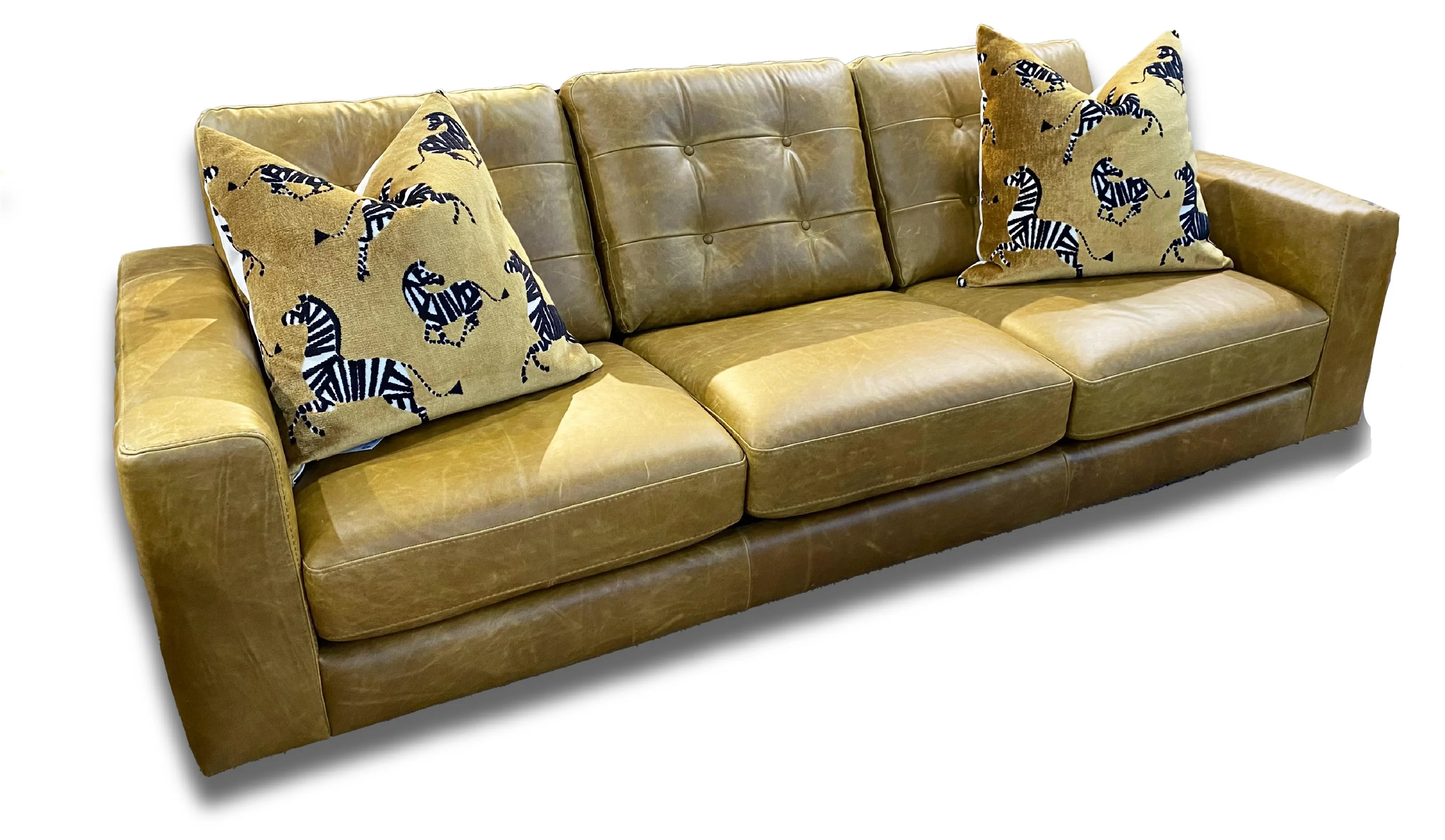 Marinelli Home Maxwell UM1305033 Lewes Leather Sofa Howell Furniture